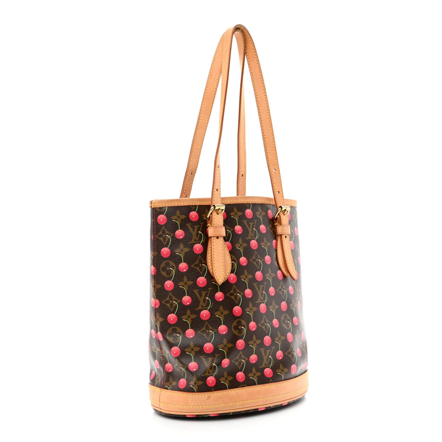 Monogram Cerises Bucket Bag