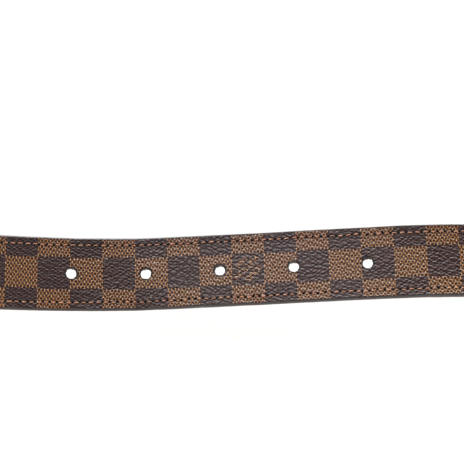Louis Vuitton Damier Ebene Mini 25mm Belt 80 32 4 of 9