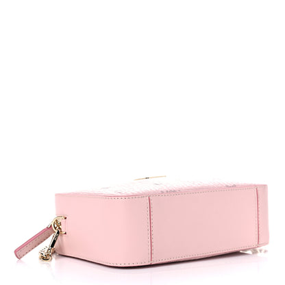 MCM Visetos Camera Crossbody Bag Powder Pink 4 of 11