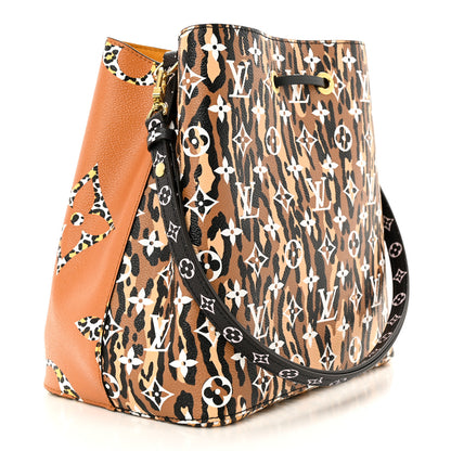 Louis Vuitton Monogram Giant Jungle NéoNoé Caramel 3 of 9