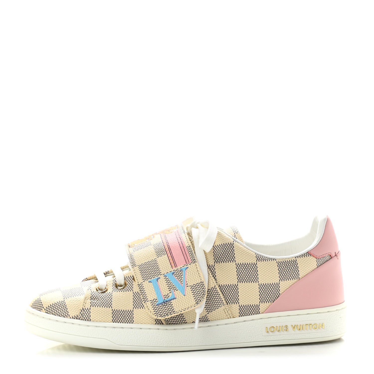 Louis Vuitton Damier Azur Summer Trunks Frontrow Sneaker 37 1 of 9