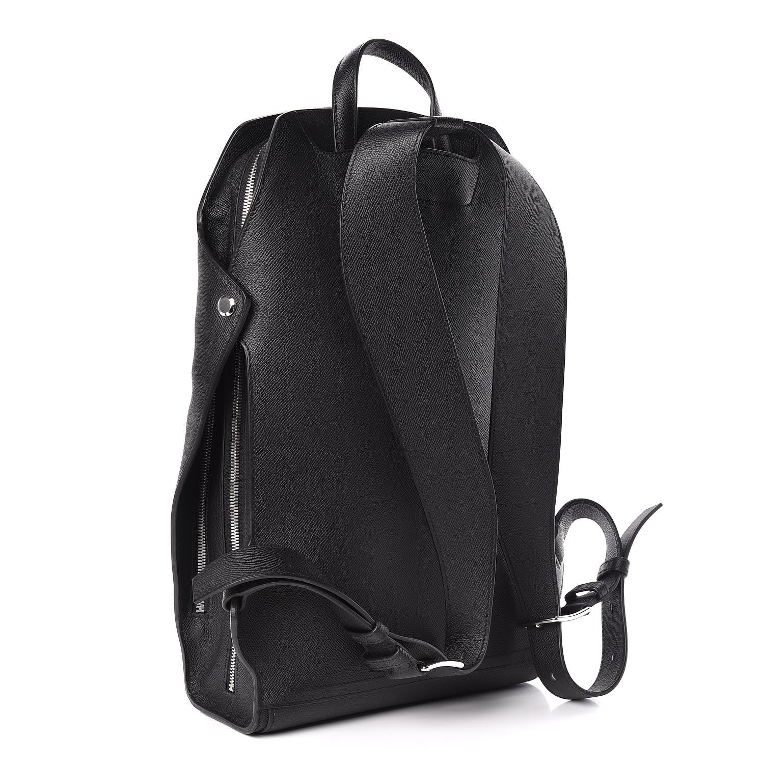 Hermes Grained Monsieur Cityback 27 Black 4 of 12