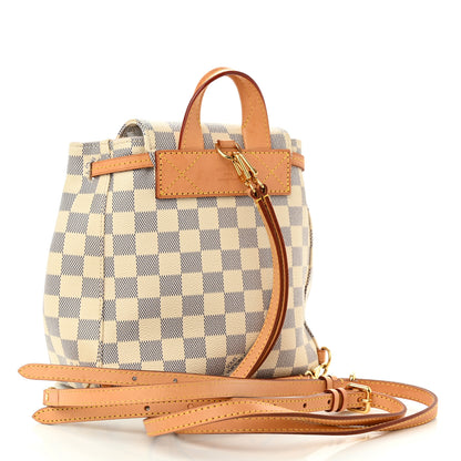 Louis Vuitton Damier Azur Sperone BB Backpack 3 of 10