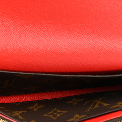 Louis Vuitton Monogram Bloom Flower Emilie Wallet Coquelicot 5 of 8