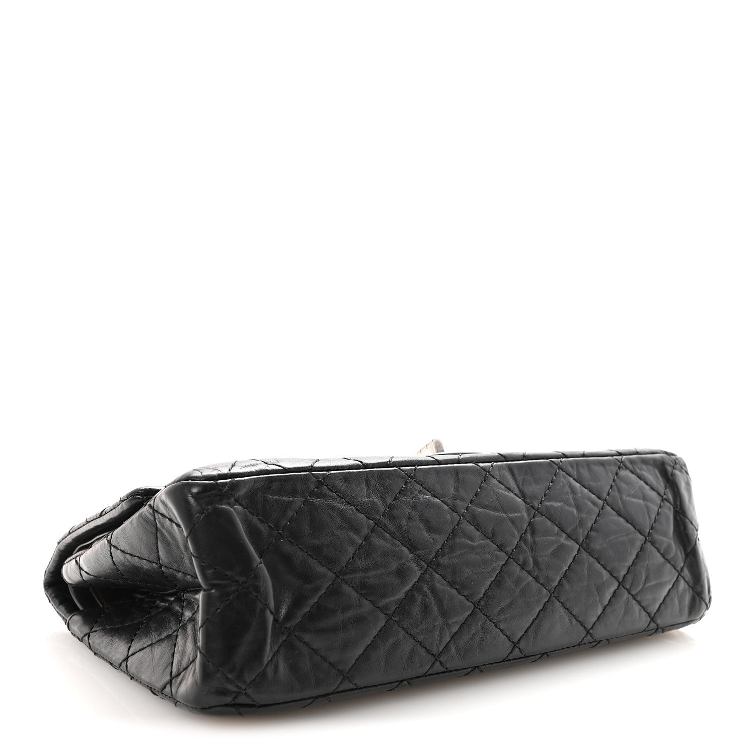 Chanel Aged Calfskin Quilted 2.55 Reissue 225 Flap Black 4 of 10
