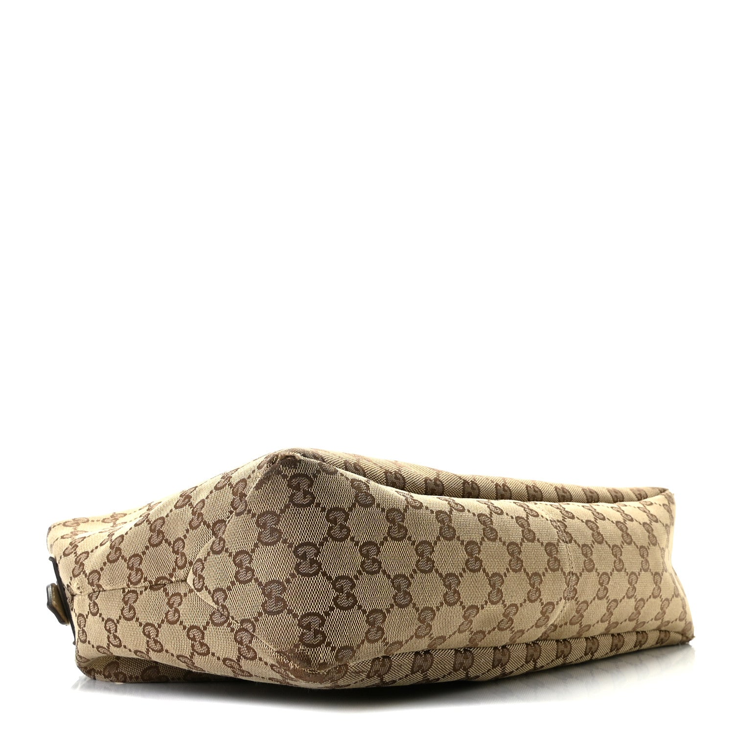Gucci Monogram Medium Horsebit Chain Hobo Off White 4 of 14