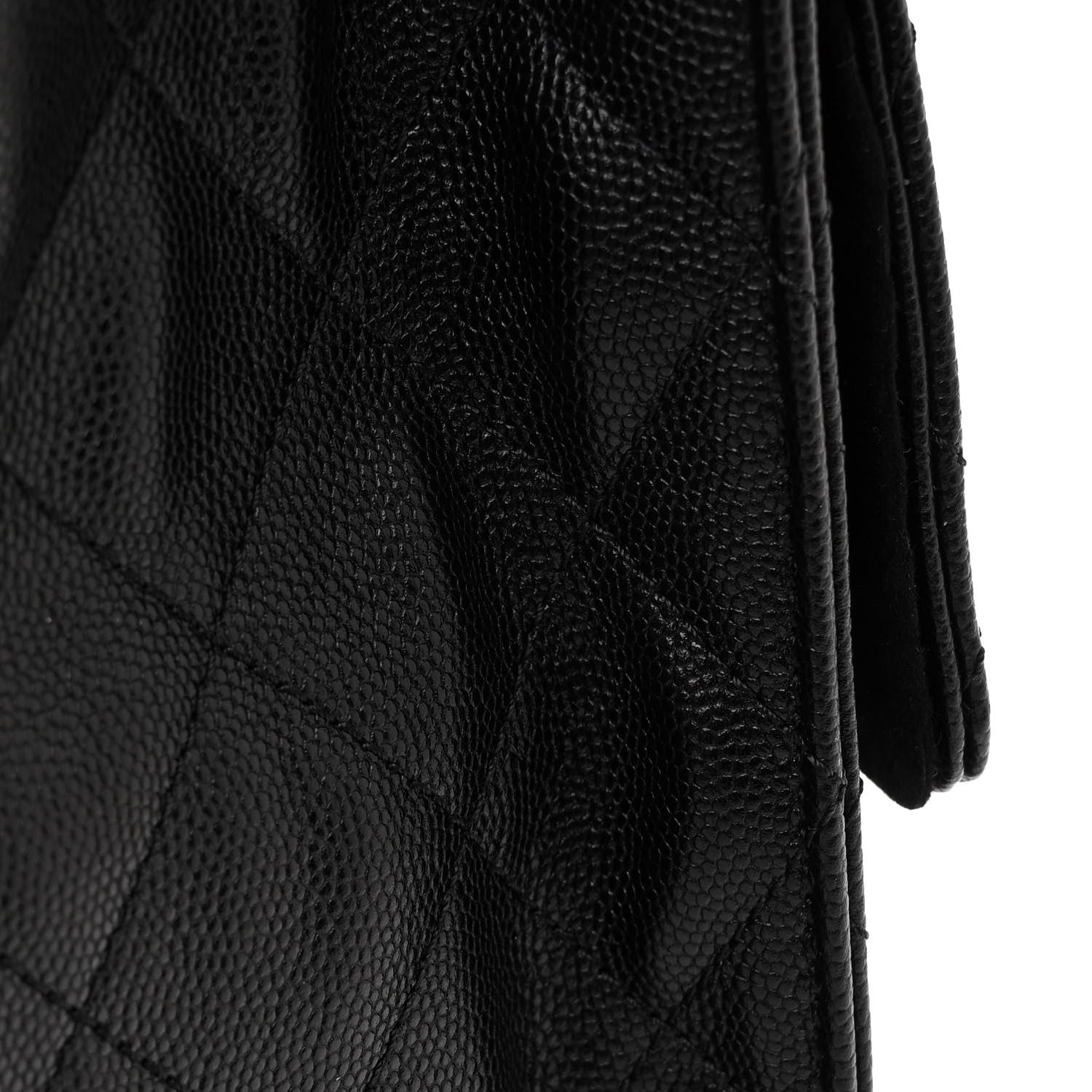 Chanel Caviar Quilted Medium Chanel 25 Handbag Black 13 of 13