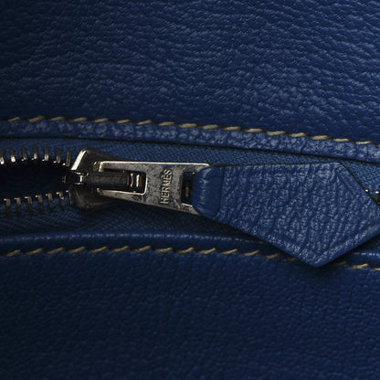 Hermes Epsom Candy Kelly Retourne 35 Bleu Electrique Mykonos 9 of 36