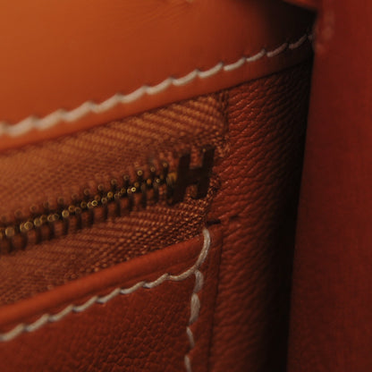 Hermes Chamonix Kelly Sellier 28 Naturelle 19 of 27