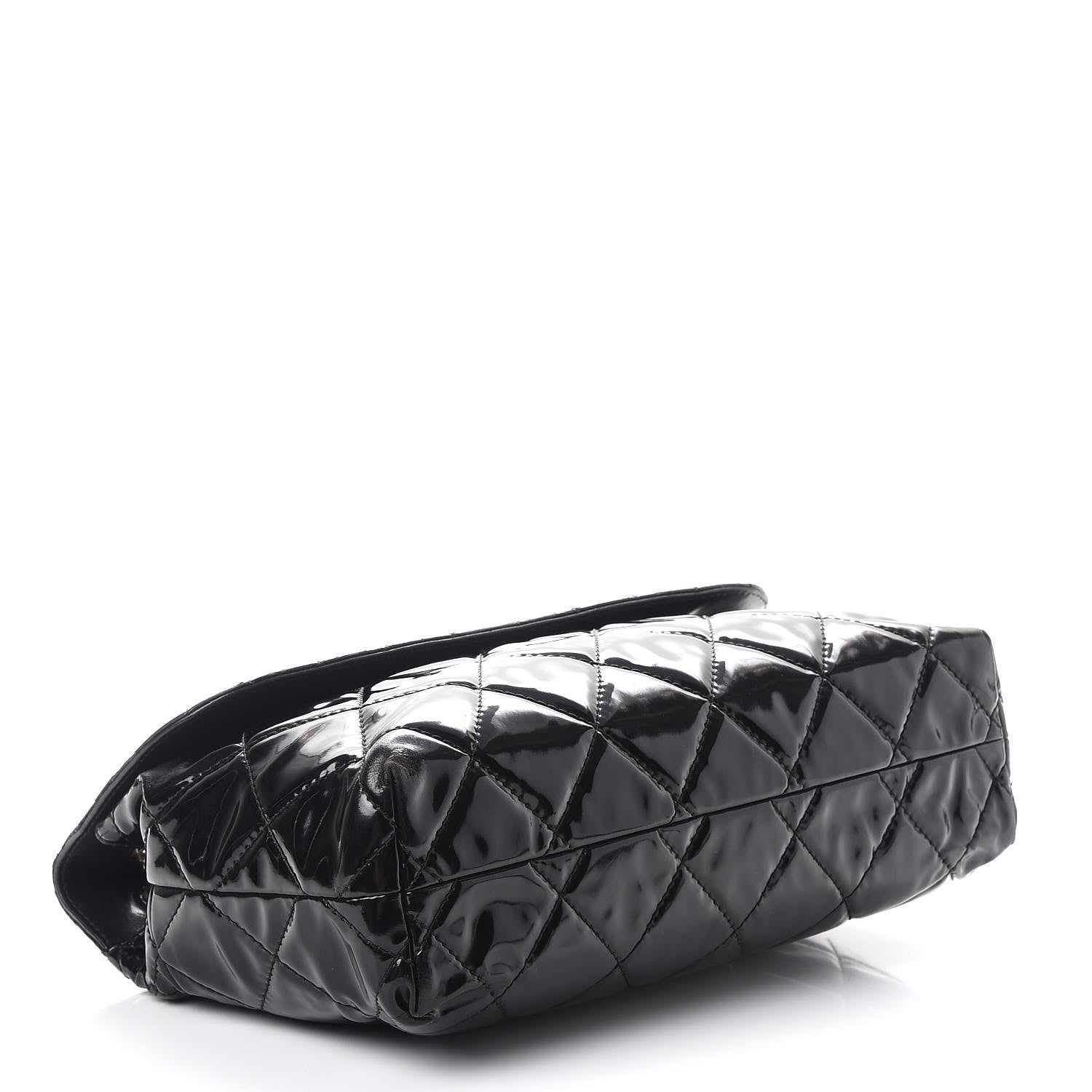Chanel Vinyl Quilted In the Business Flap Bag Black 4 of 11