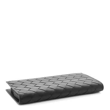 Bottega Veneta Nappa Intrecciato Zip Wallet Black 4 of 11