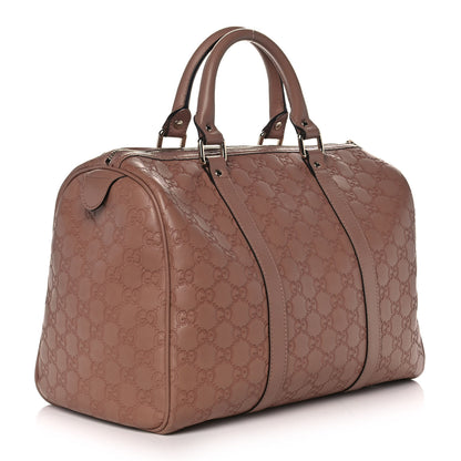 Gucci Guccissima Medium Joy Boston Winter Rose 3 of 13
