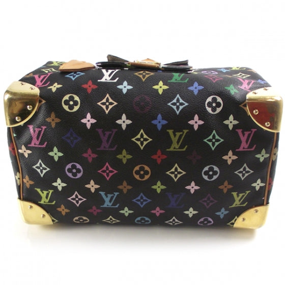 Monogram Multicolor Speedy 30 Black