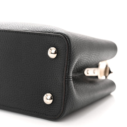 Louis Vuitton Taurillon Ayers Capucines PM Black 9 of 9