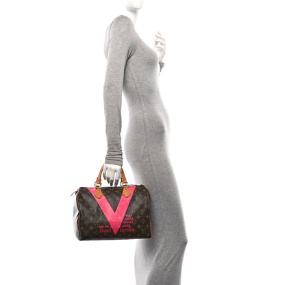 Louis Vuitton Monogram Speedy 30 V Grenade 2 of 12