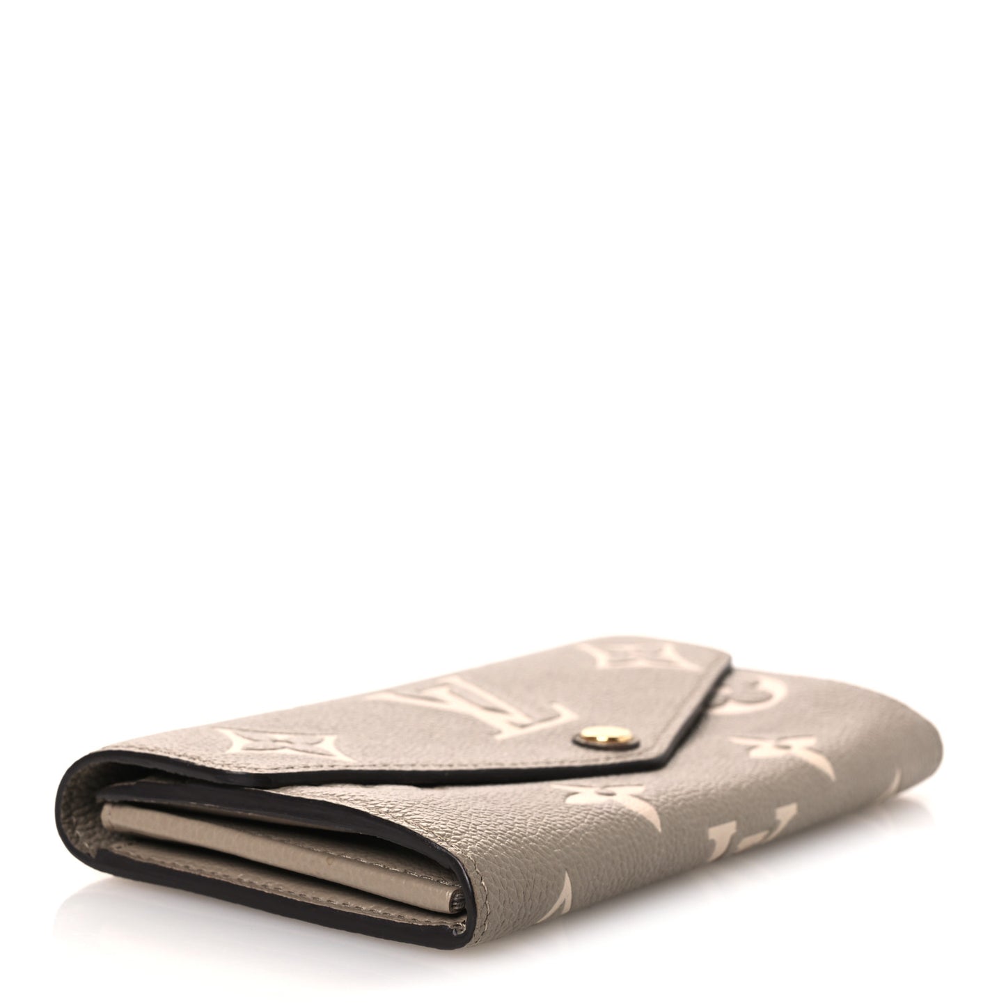 Empreinte Monogram Giant Sarah Wallet Tourterelle Creme