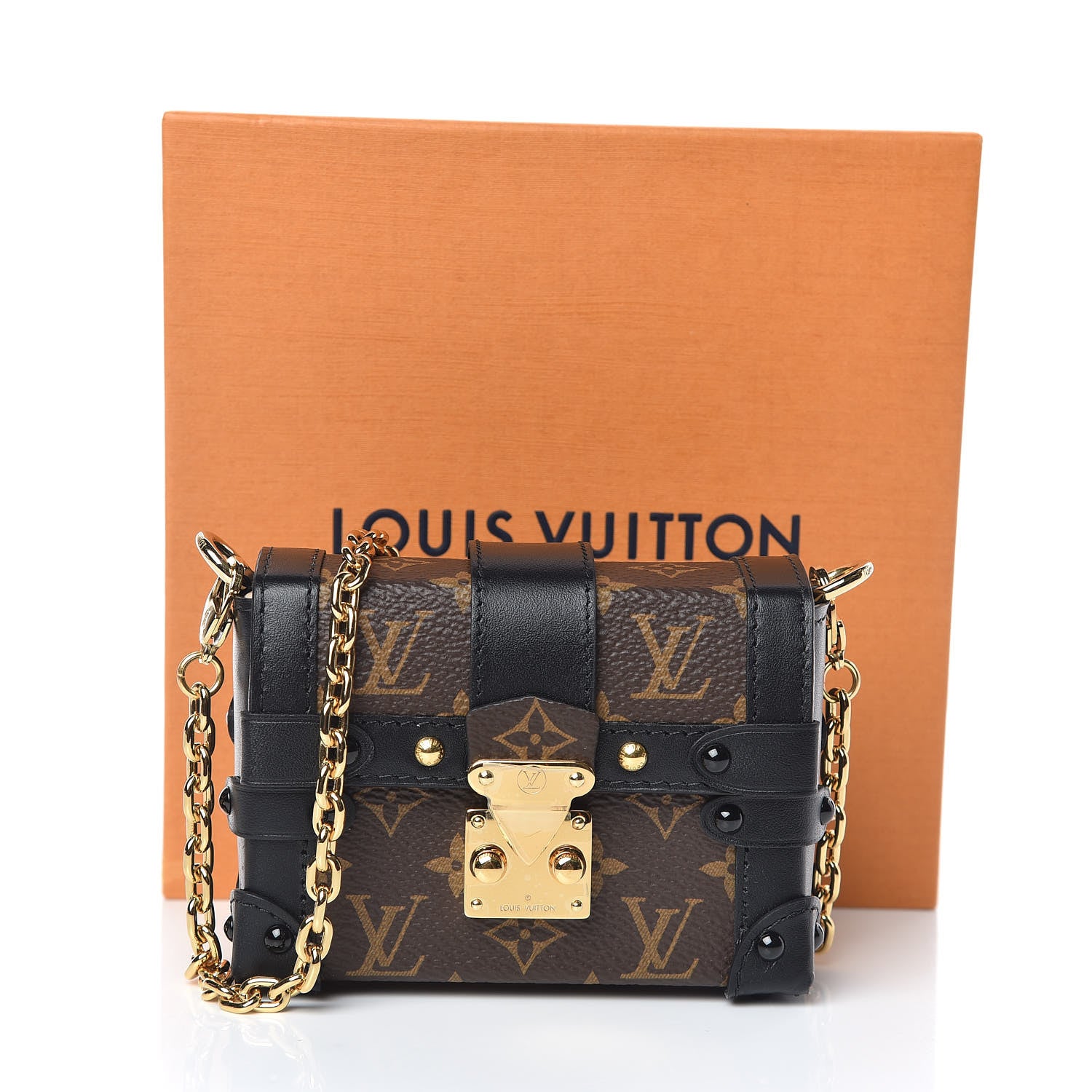 Louis Vuitton Monogram Essential Trunk NM Black 9 of 9