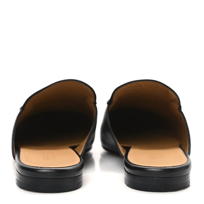 Gucci Calfskin Womens Princetown Slippers 40 Black 6 of 11
