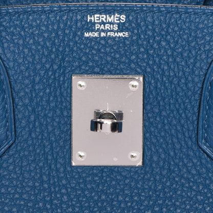 Hermes Togo Birkin 30 Bleu de Galice 20 of 22