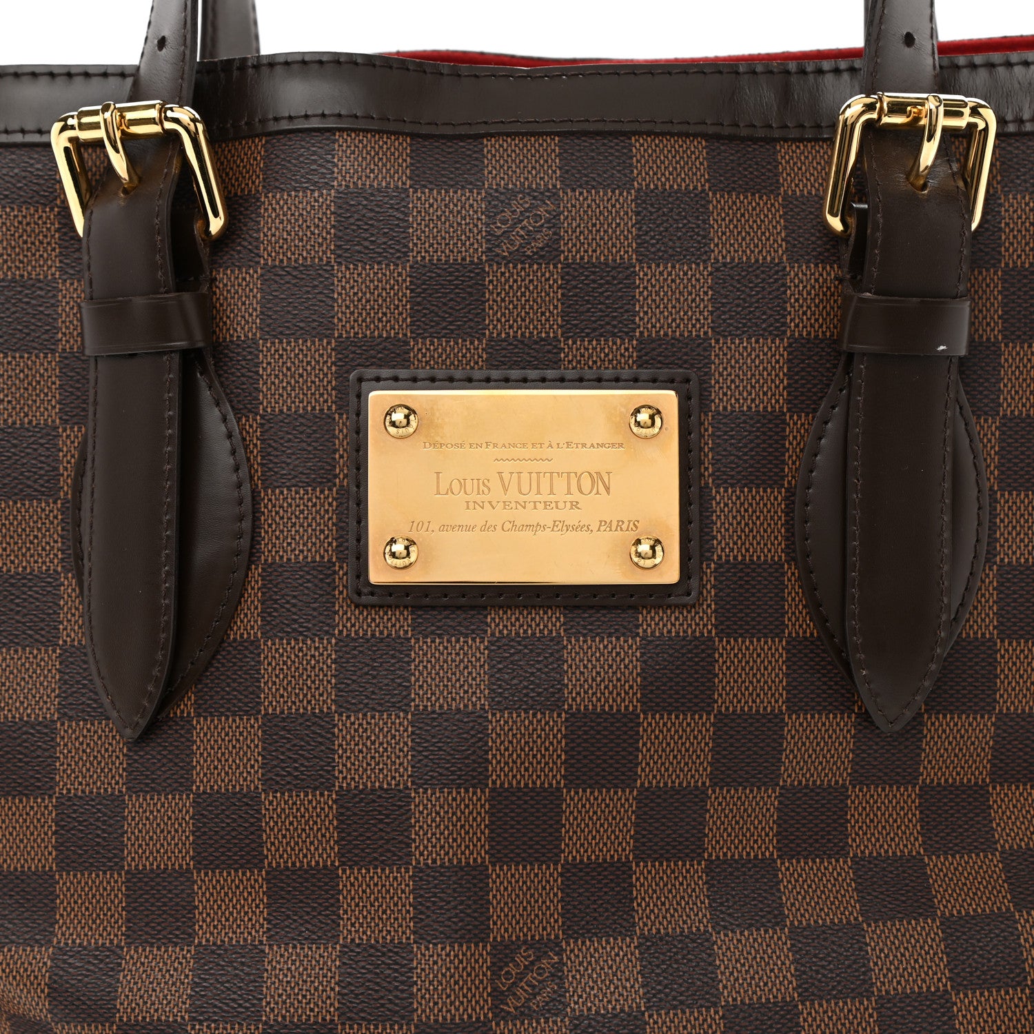 Louis Vuitton Damier Ebene Hampstead MM 8 of 8