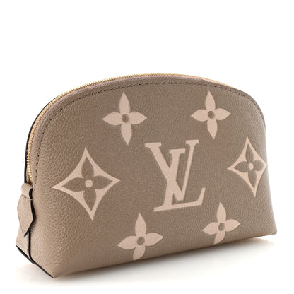 Louis Vuitton Empreinte Monogram Giant Cosmetic Pouch PM Tourterelle Crème 3 of 6