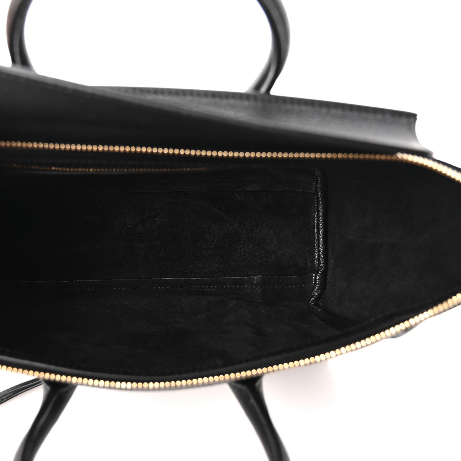 Celine Grained Calfskin Little New Luggage Black 5 of 10