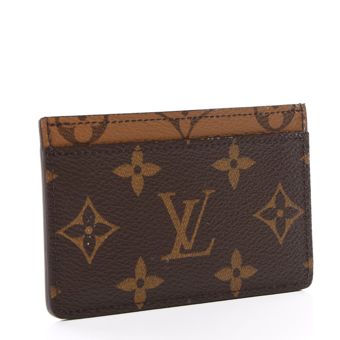 Reverse Monogram Card Holder