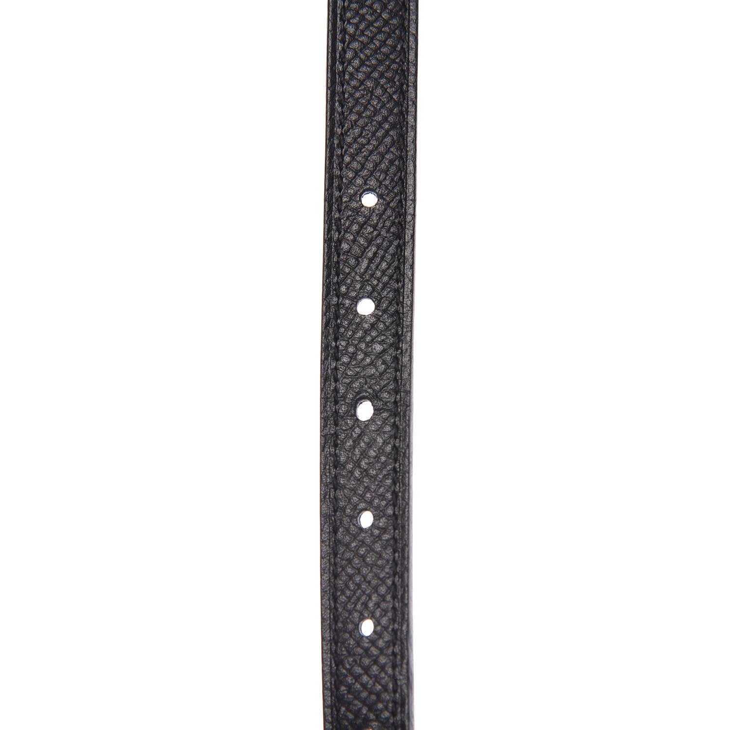 Hermes Swift Epsom 13mm Focus Belt 85 Bleu Saphir Black 5 of 7