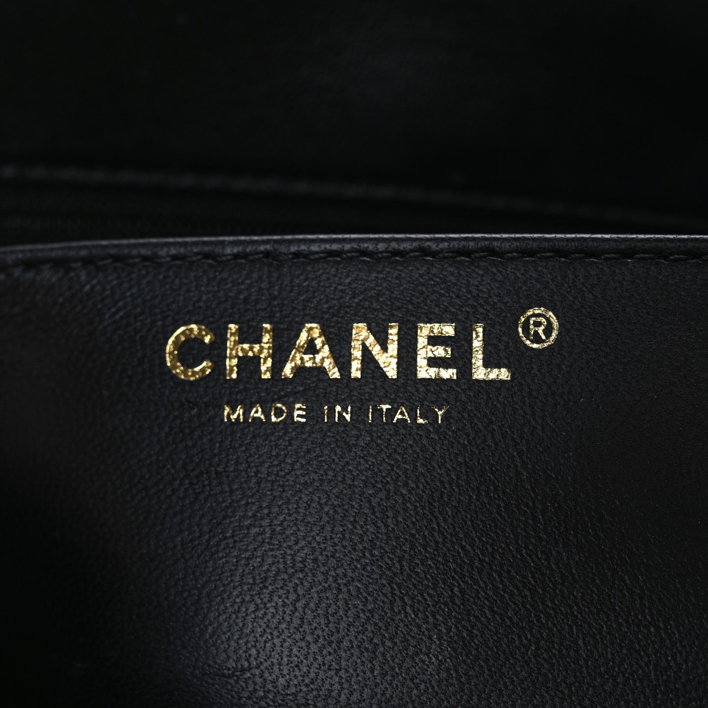 Lambskin Quilted Large Funky Town Flap Black