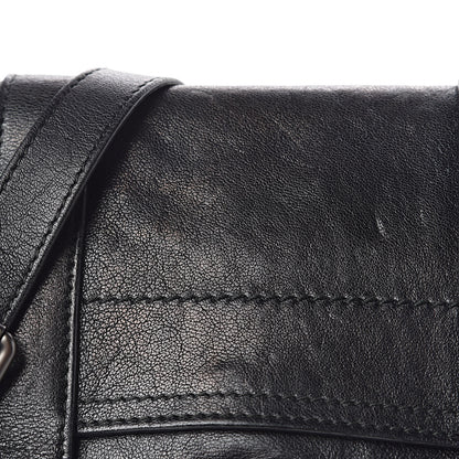 Proenza Schouler Lambskin Fringe PS1 Crossbody Pouch Black 8 of 11
