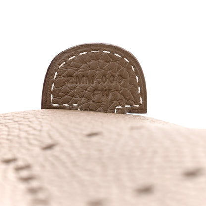 Hermes Taurillon Clemence Evelyne III PM Etoupe 7 of 11
