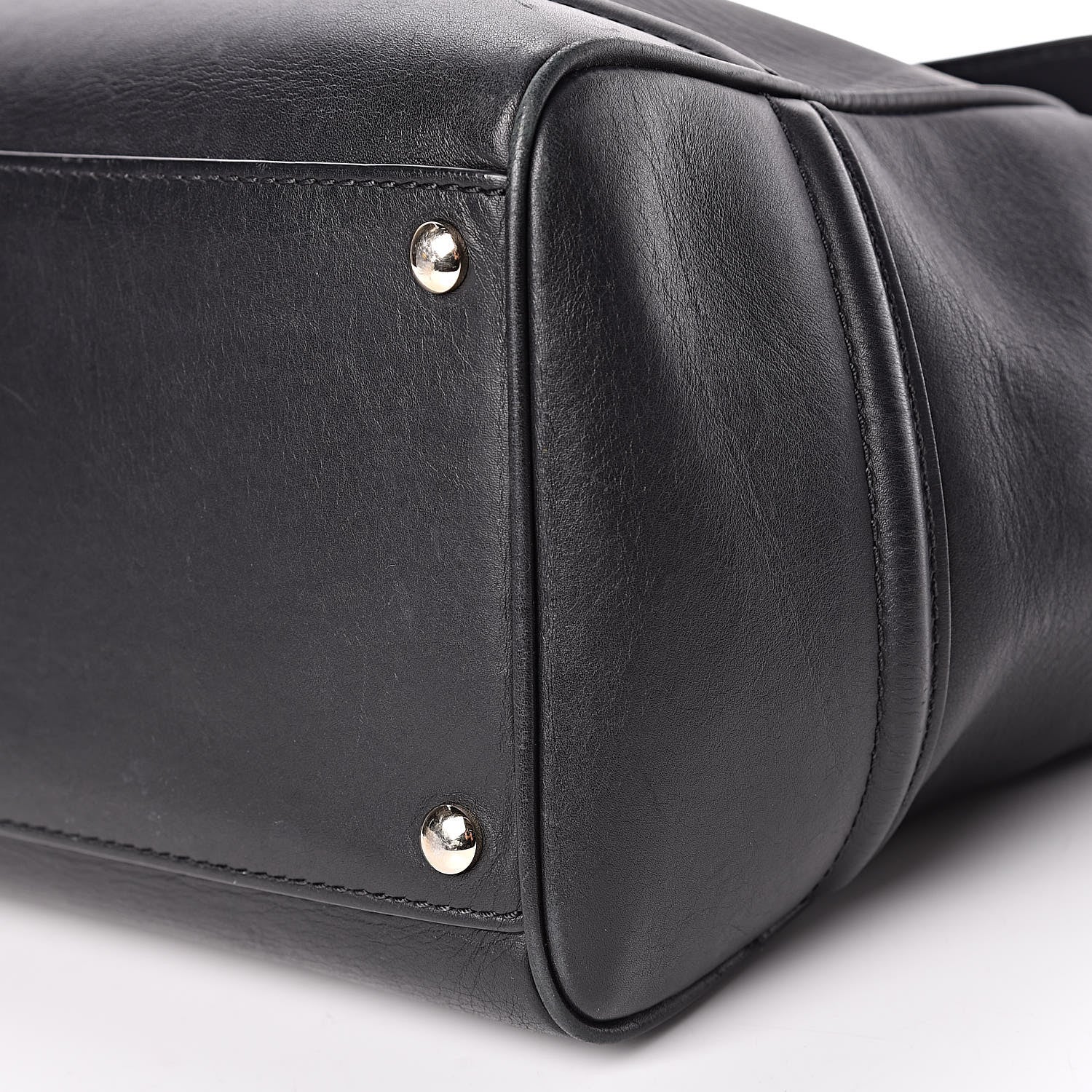 Versace Calfskin Large Palazzo Empire Bag Black 10 of 40