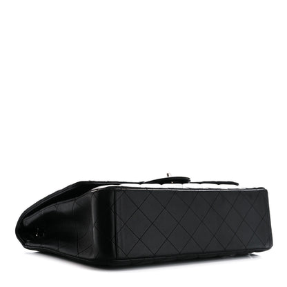 Chanel Lambskin Quilted Maxi Double Flap Black 3 of 13
