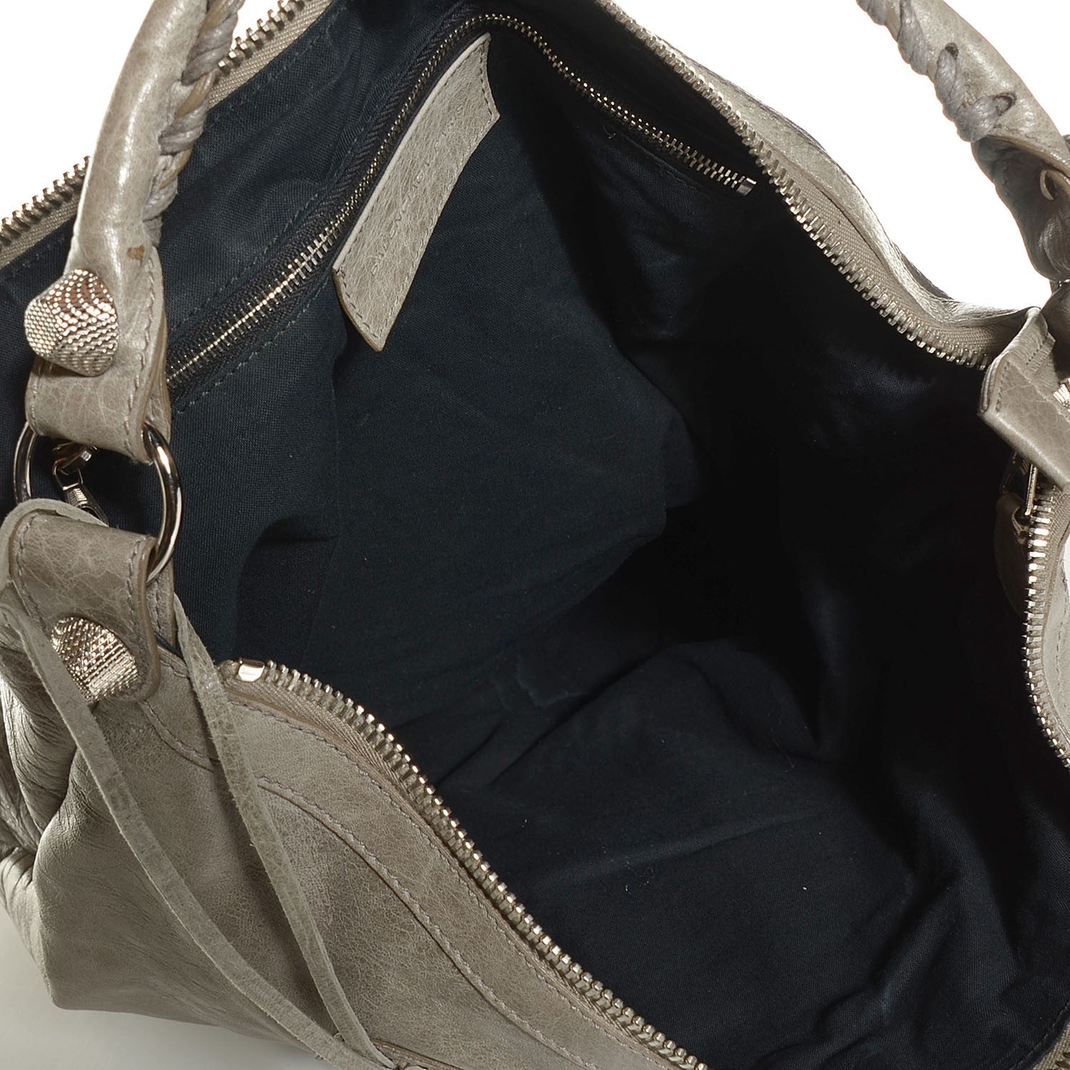 Balenciaga Agneau Giant 21 Silver Hardware Day Hobo Argent 5 of 13