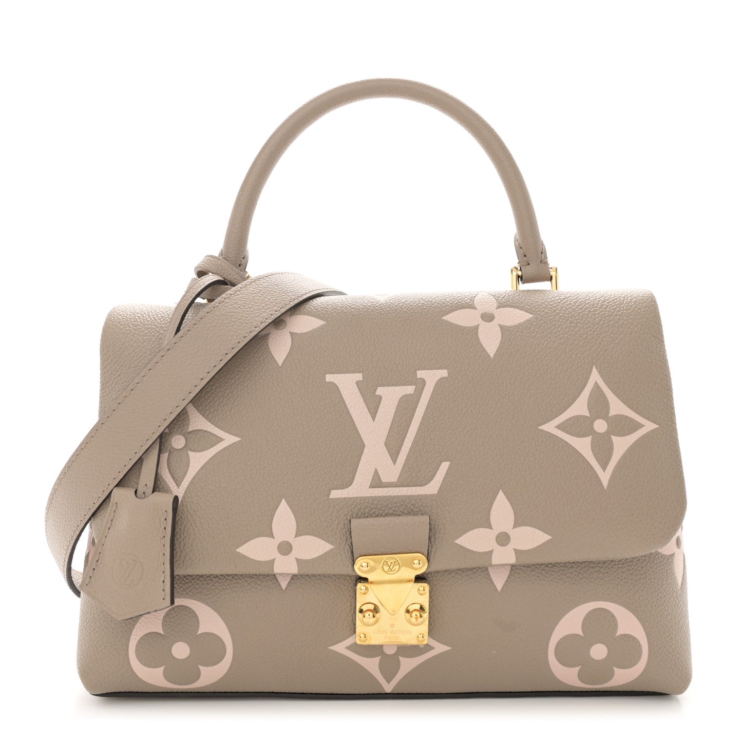 Empreinte Monogram Giant Madeleine MM Dove Grey Beige