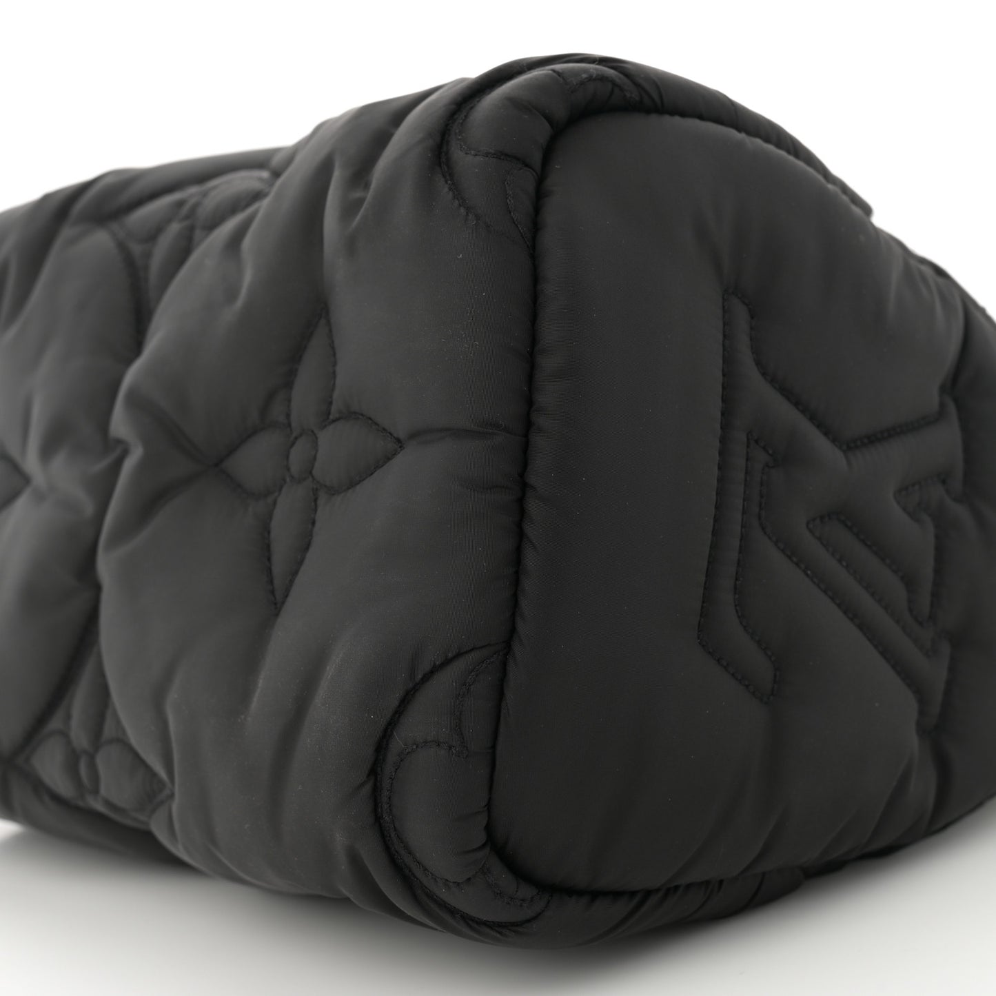Econyl Mini Monogram Pillow Speedy Bandouliere 25 Black