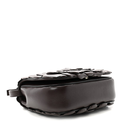 Valentino Garavani Nappa Atelier 03 Rose Edition Small Flap Crossbody Bag Dark Brown 4 of 9