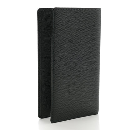 Louis Vuitton Taiga Pocket Agenda Cover Black 3 of 6