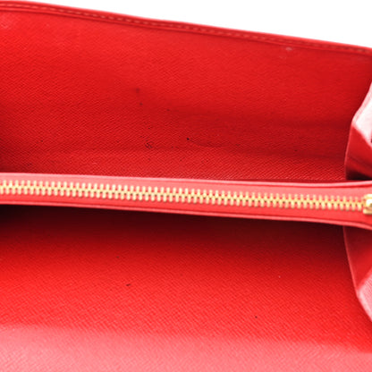 Louis Vuitton Epi Sarah Wallet Red 5 of 21