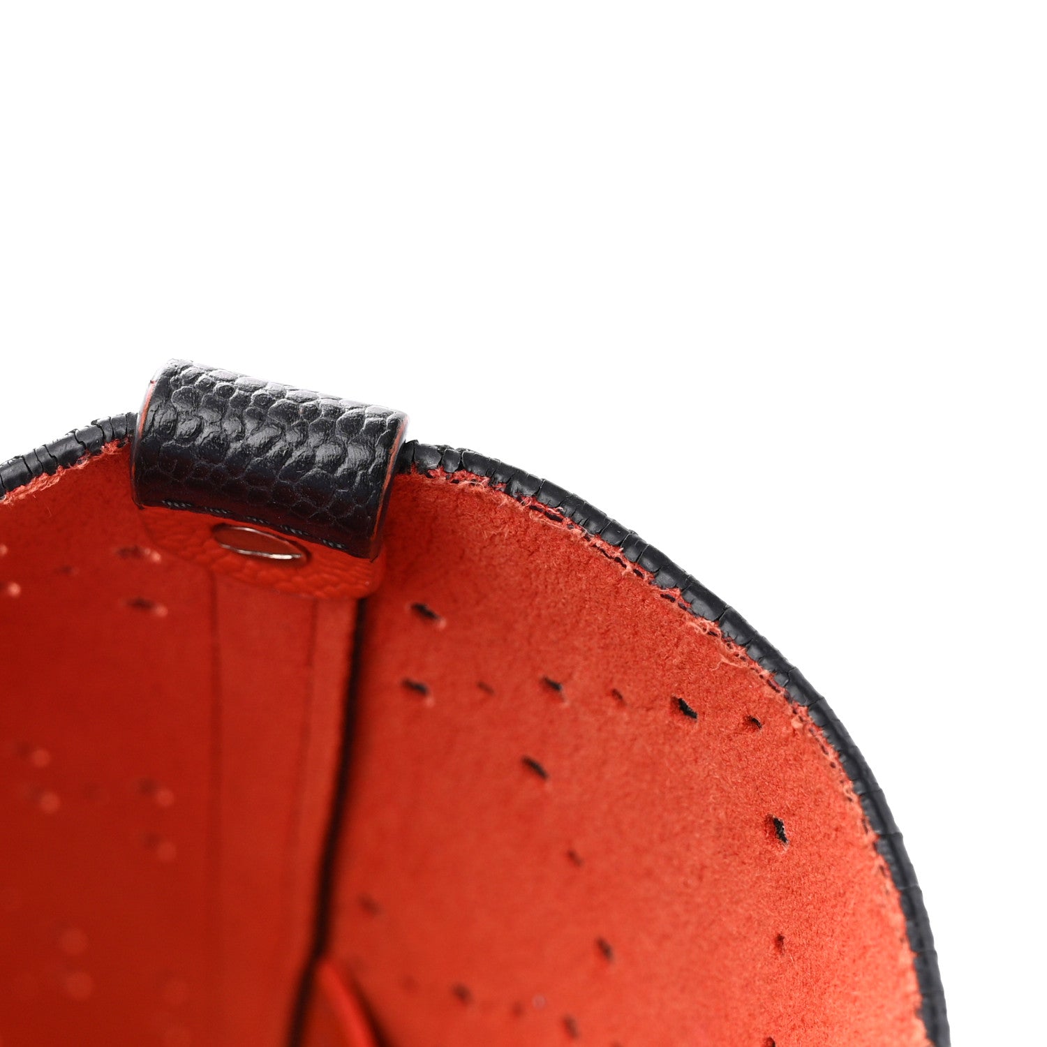 Chanel Perforated Grained Calfskin Small Shopping Tote Black 15 of 17