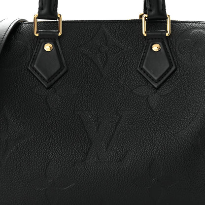 Louis Vuitton Empreinte Monogram Giant Speedy Bandouliere 25 Black 7 of 10