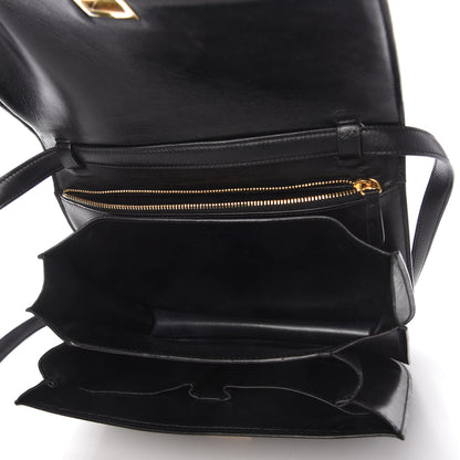 Celine Box Calfskin Medium Classic Box Flap Bag Black 5 of 11