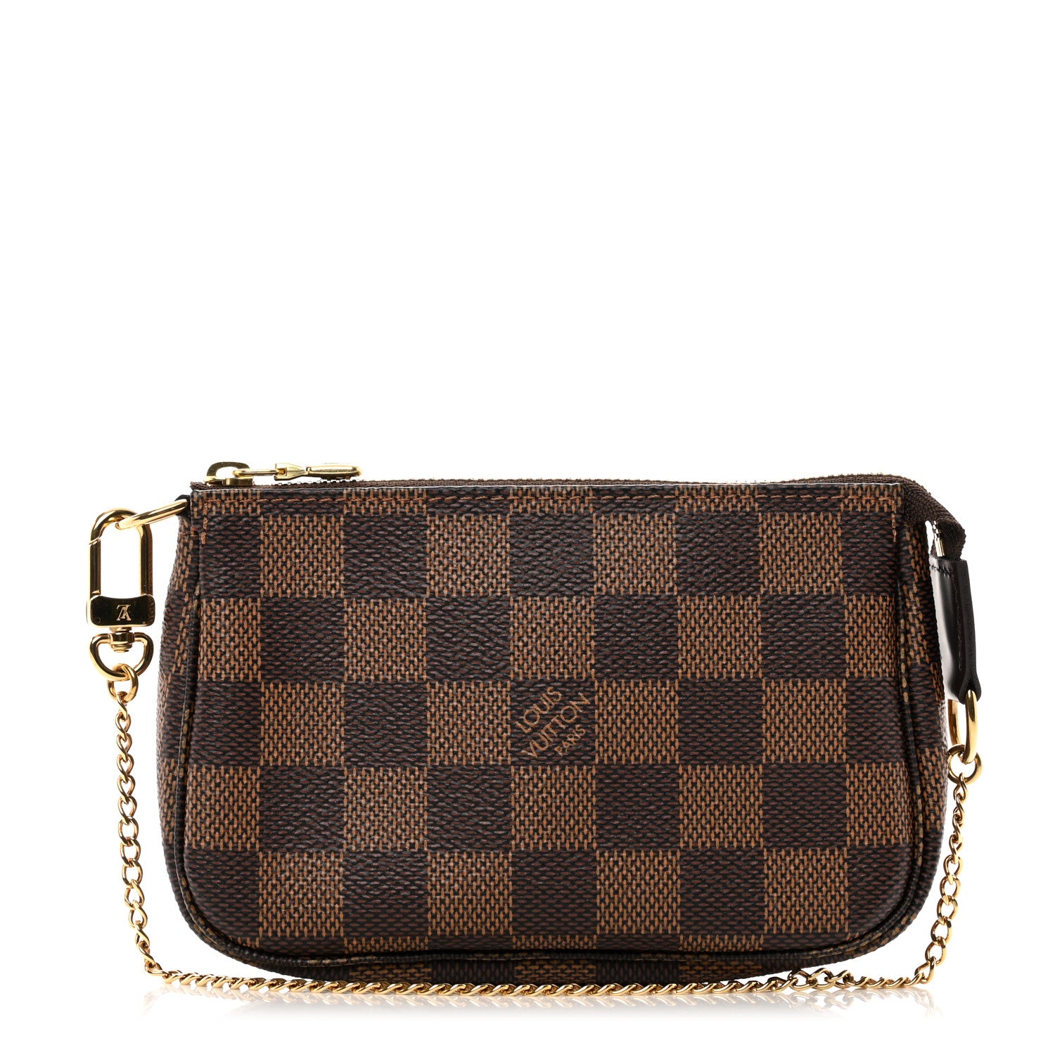 Louis Vuitton Damier Ebene Mini Pochette Accessories 1 of 7