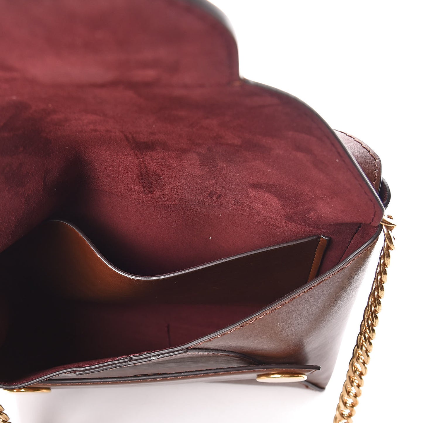 Eco Alter Nappa Small Popper Shoulder Bag Cognac