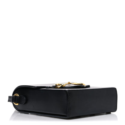 Gucci Boarded Plutone Calfskin Mini Horsebit 1955 Crossbody Bag Black 4 of 10