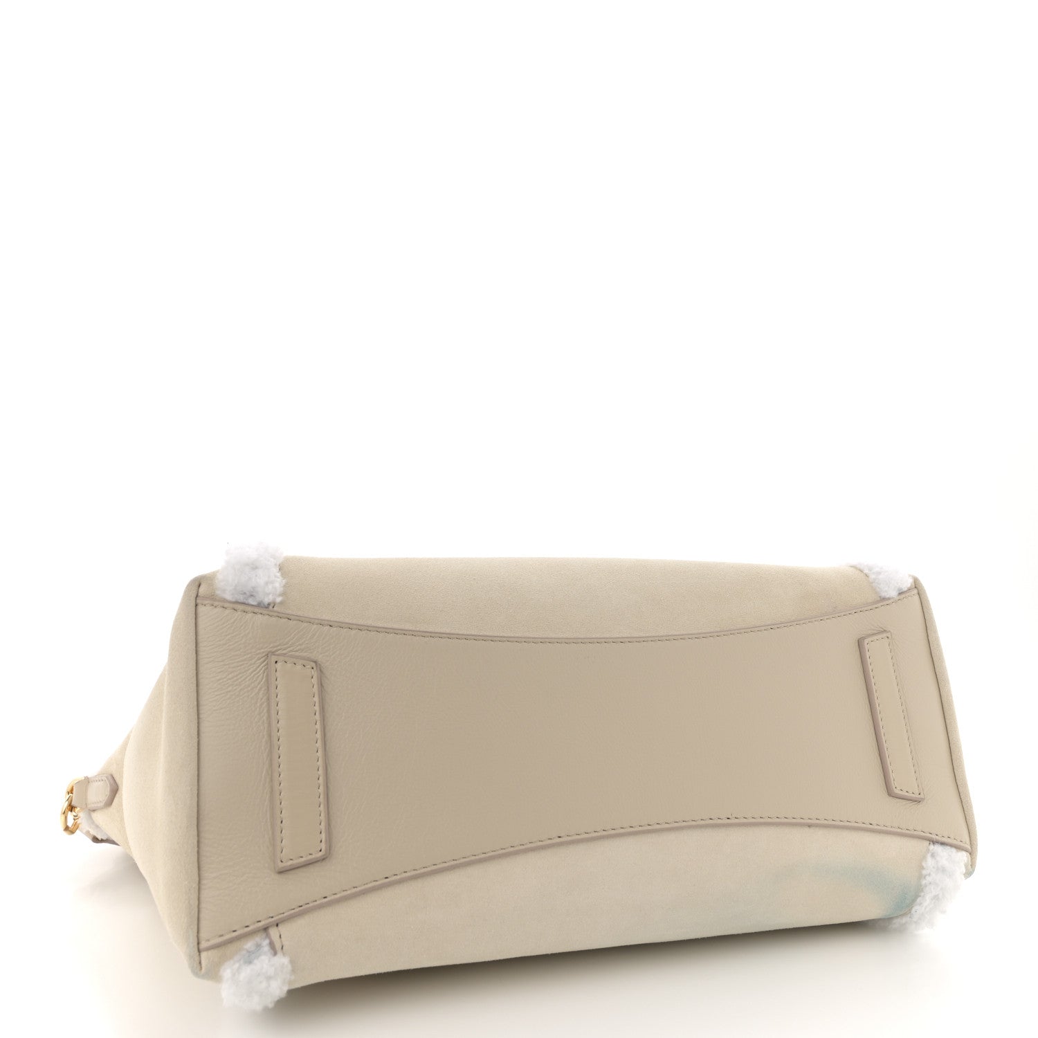 Givenchy Suede Shearling Small Antigona Natural Beige 4 of 15