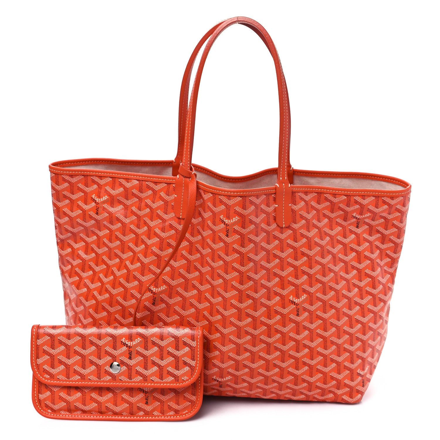 Goyard Goyardine Saint Louis PM Orange 1 of 9