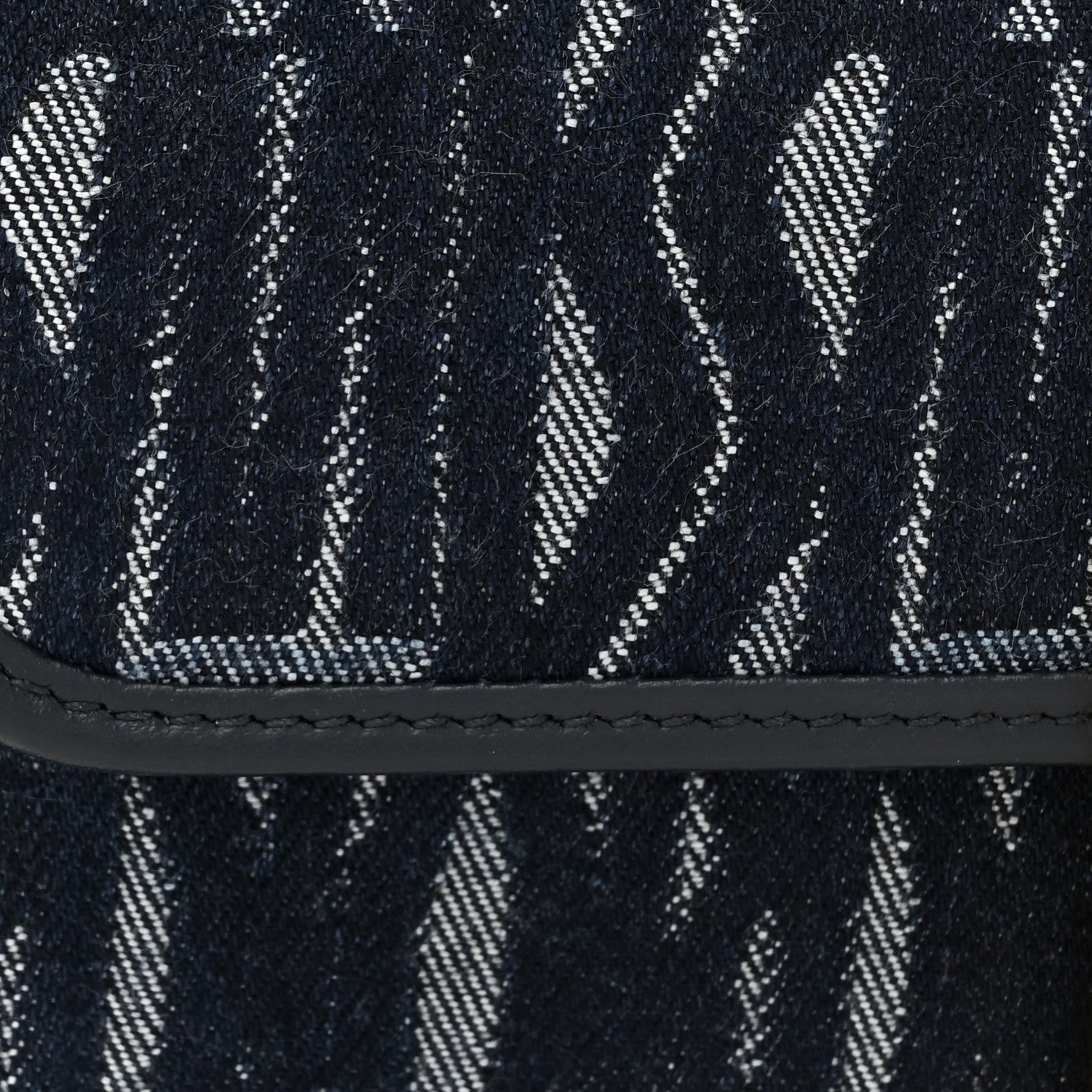Christian Dior Denim All Over Miss Dior Flap Blue 8 of 10
