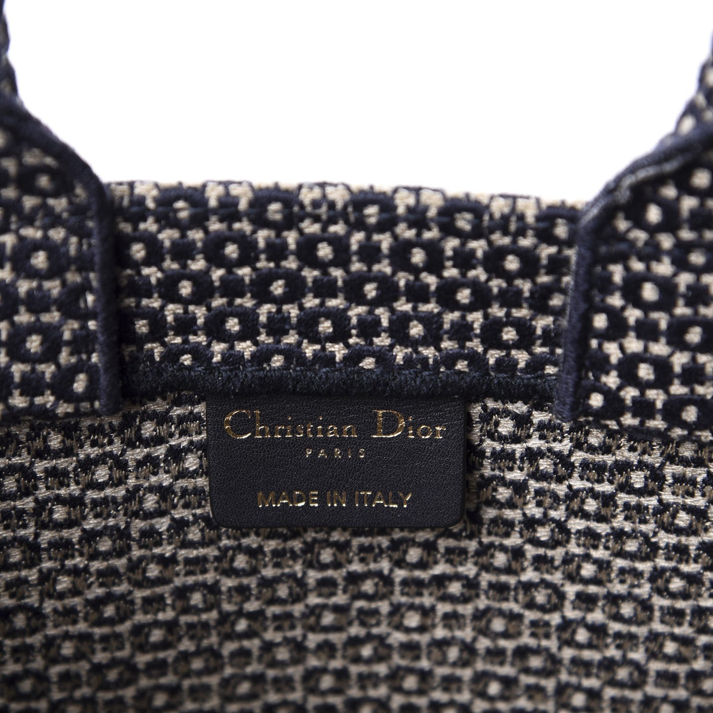 Canvas Embroidered Vertical L'Etoile Book Tote