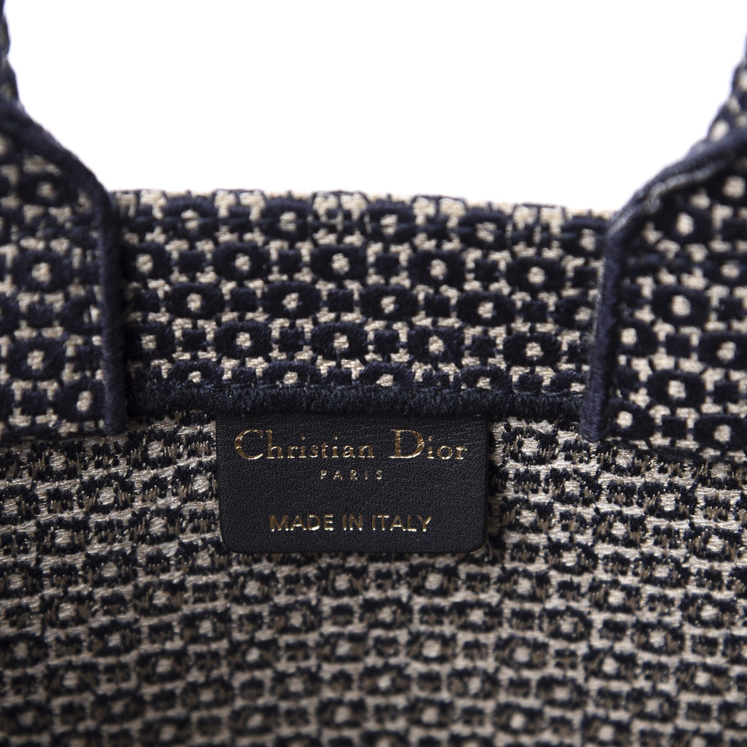 Christian Dior Canvas Embroidered Vertical L'Etoile Book Tote 8 of 10